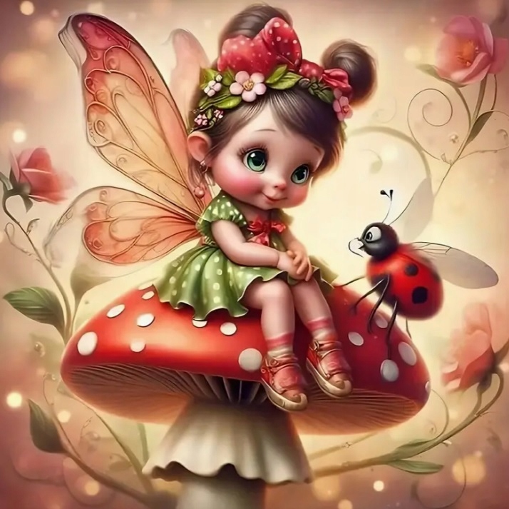 Diamentowa mozaika Wróżka - 44-163-22