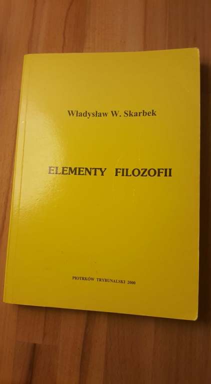 Elementy filozofii - W. Skarbek