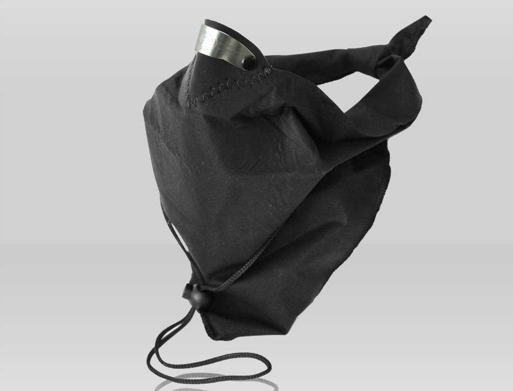 Respro Bandit Scarf Plain Black (RB02PBLK)