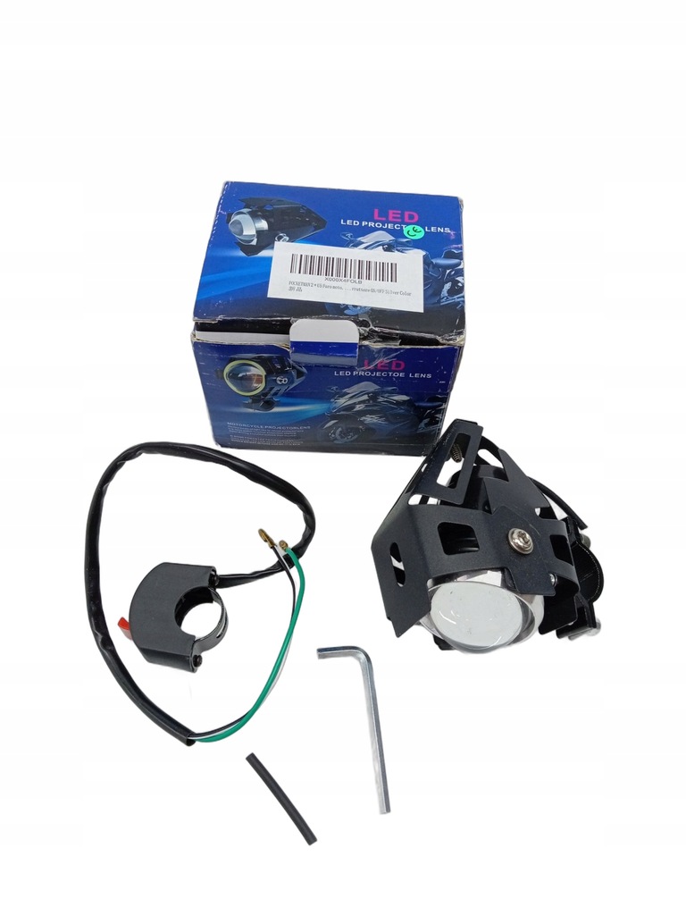 U5 Reflektor motocyklowy, 1200LM 6500K LED