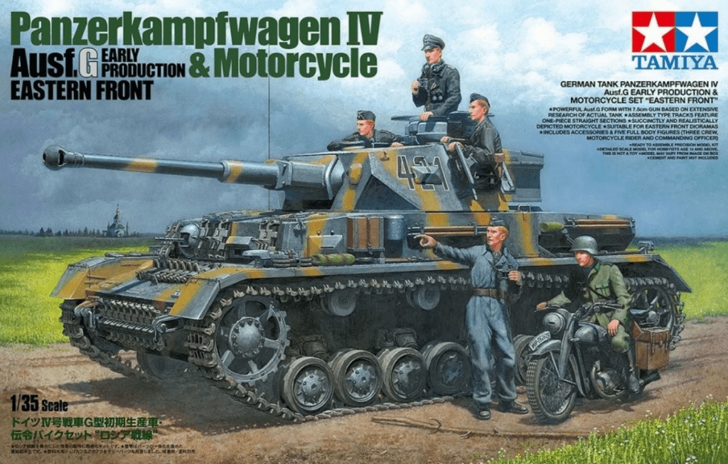 Model plastikowy German Tank Panzerkampfwagen IV