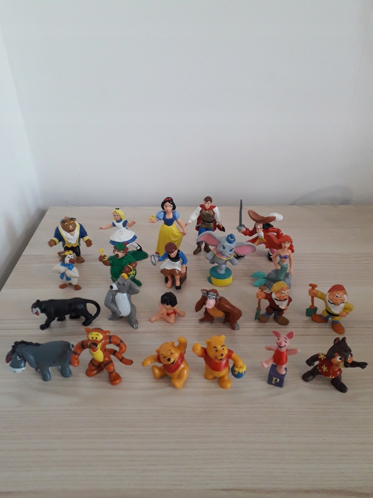kolekcja figurki bullyland z lat 80 PRL disney