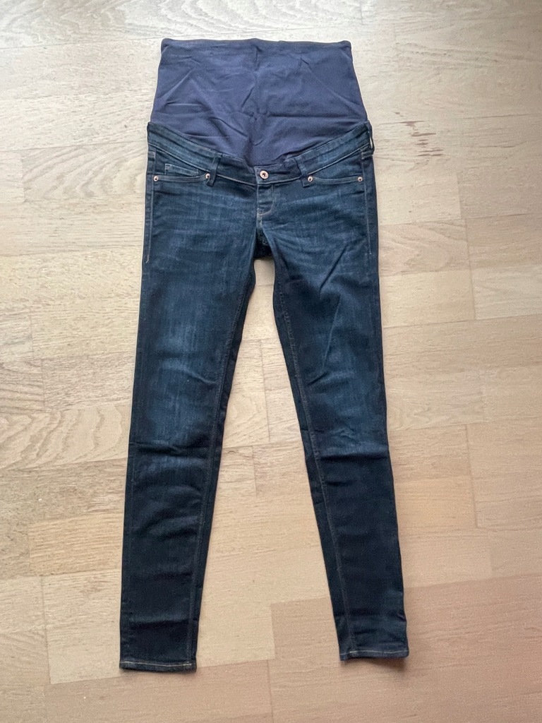 Spodnie ciążowe jeans H&M MAMA rozm.36