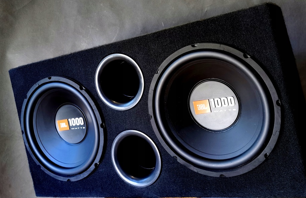 Podwójna Skrzynia Basowa JBL 2000W Tuba Subwoofer 9286584400