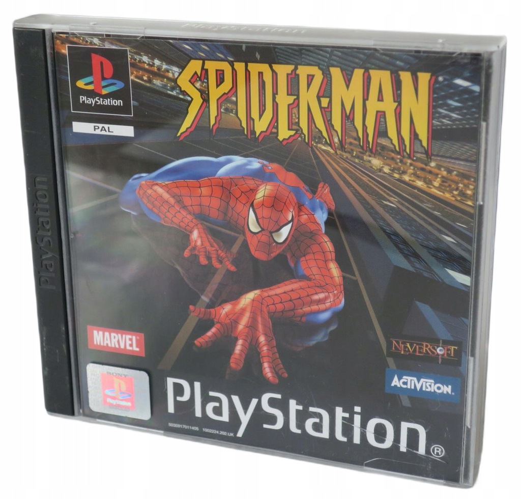 PS1 GRA SPIDER-MAN PLAYSTATION 1 PSX