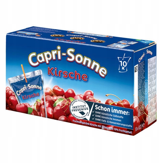 CAPRI SONNE SUN * WIŚNIA CHERRY FRUITS DLA DZIECI