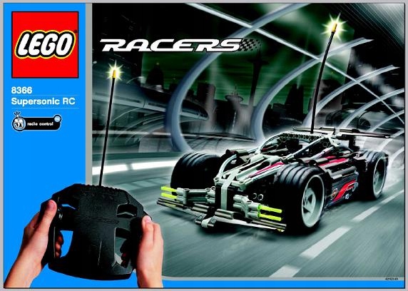 Lego Technic Racers 8366 Supersonic RC UNIKAT