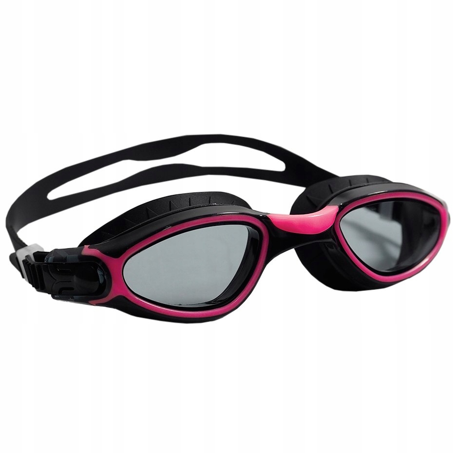 Okulary pływackie Crowell GS22 VITO czarno-różowe