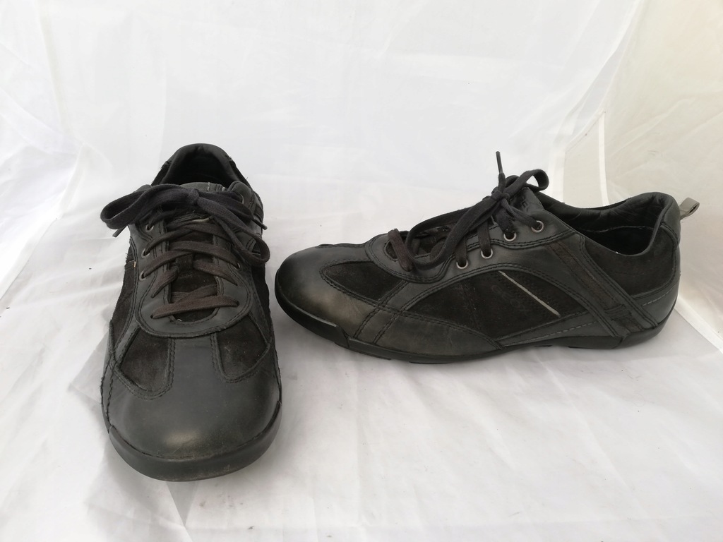 Buty skórzane Geox respira r. 46 , wkładka 30,5 cm