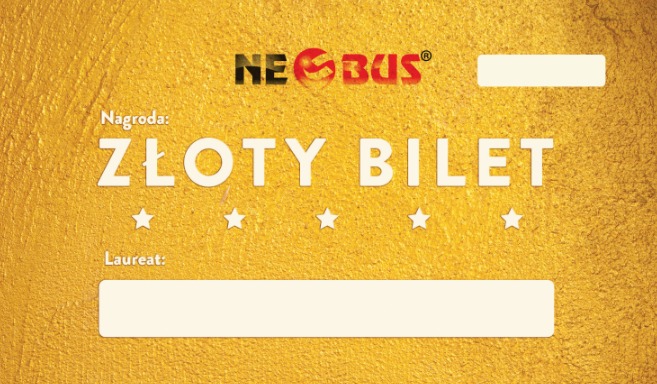 Złoty bilet Neobus Polska na 2019 rok