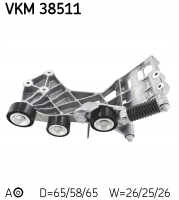 VKM 38511 SKF Napinák řemene micro-v