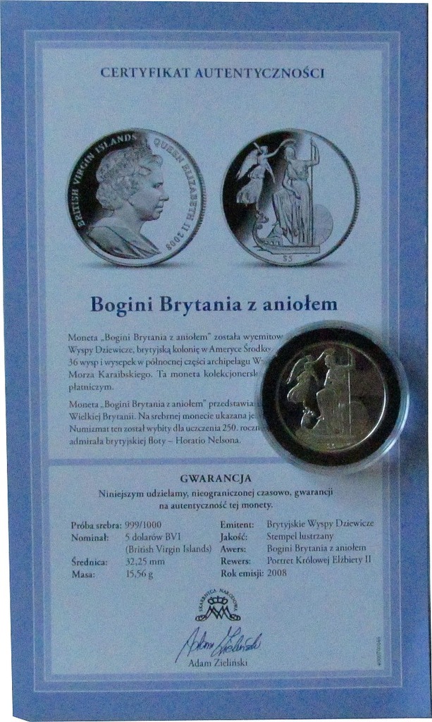 Купить 5 ДОЛЛАРОВ 2008 ГОДА - ВИРГИНСКИЕ ОСТРОВА - БОГИНЯ - TL1053: отзывы, фото, характеристики в интерне-магазине Aredi.ru