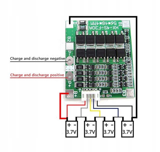 Купить Плата защиты литиевой батареи 3S 40A BMS 18650 с улучшенной/сбалансирован