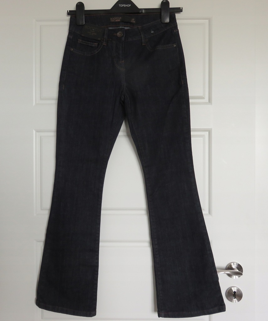 Next jeans bootcut Petite spodnie rozszerzane 34