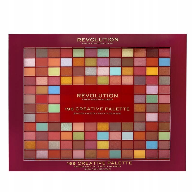 Makeup Revolution Paleta cieni do powiek 196 Colou