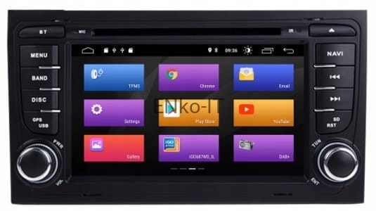 Radio android nawigacja AUDI A4 B6, B7 2 GB