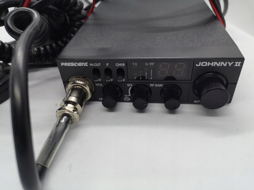 CB radio president johny 2 PLUS ANTENA 12584W