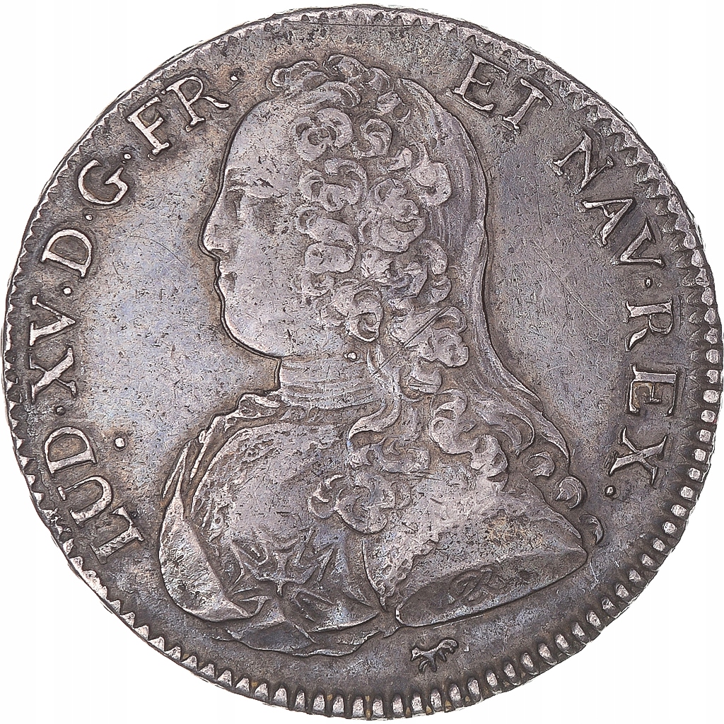 Moneta, Francja, Louis XV, 1/2 Ecu aux branches d'