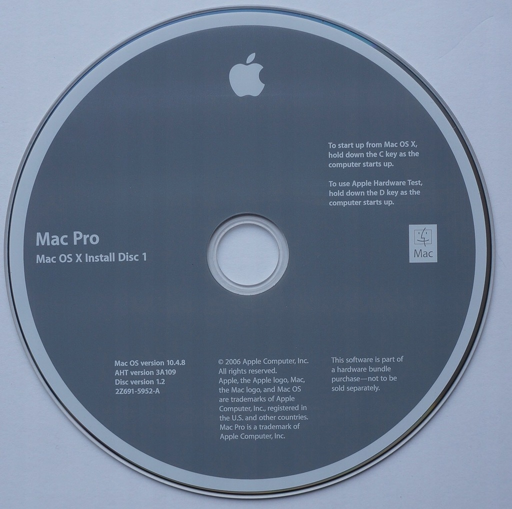 MAC OS X WERSJA 10.4.8 - MAC PRO