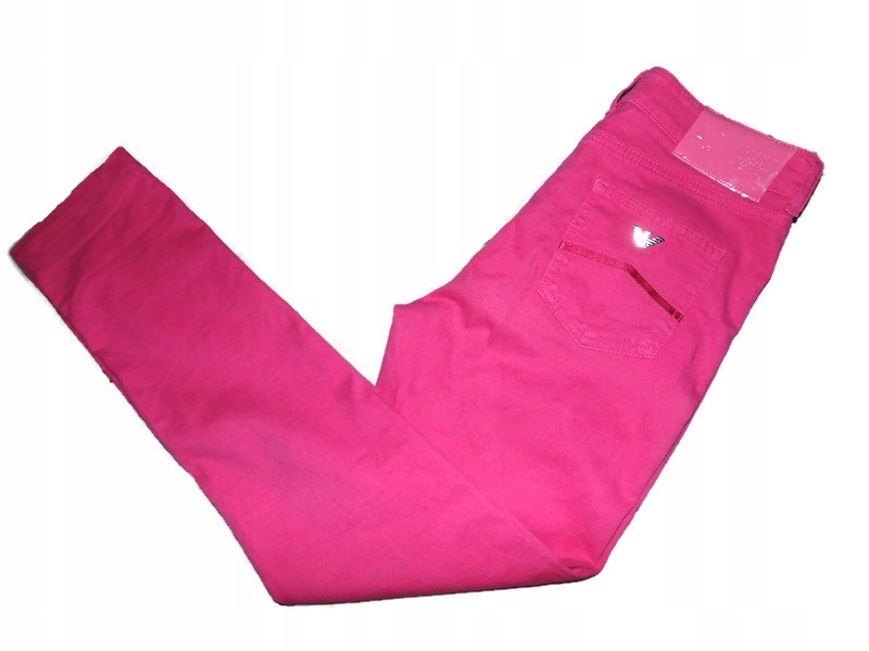 ARMANI JEANS 30 30 M SPODNIE PINK IDEALNE ŚLICZNE