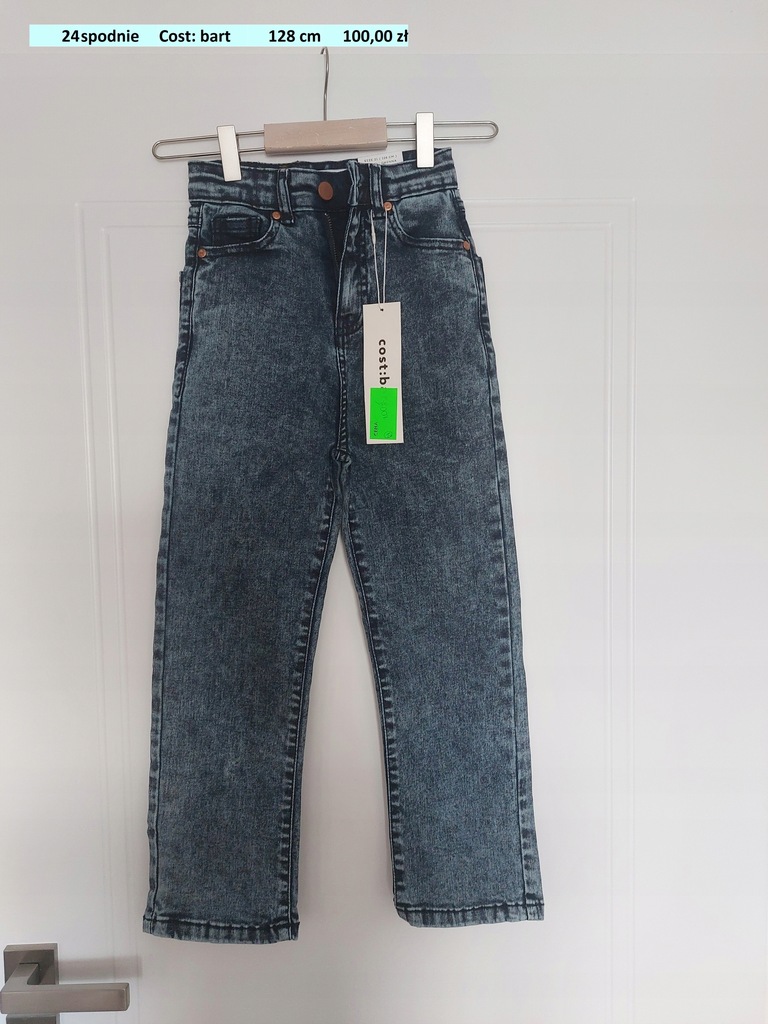 Spodnie jeans COST: BART 128cm