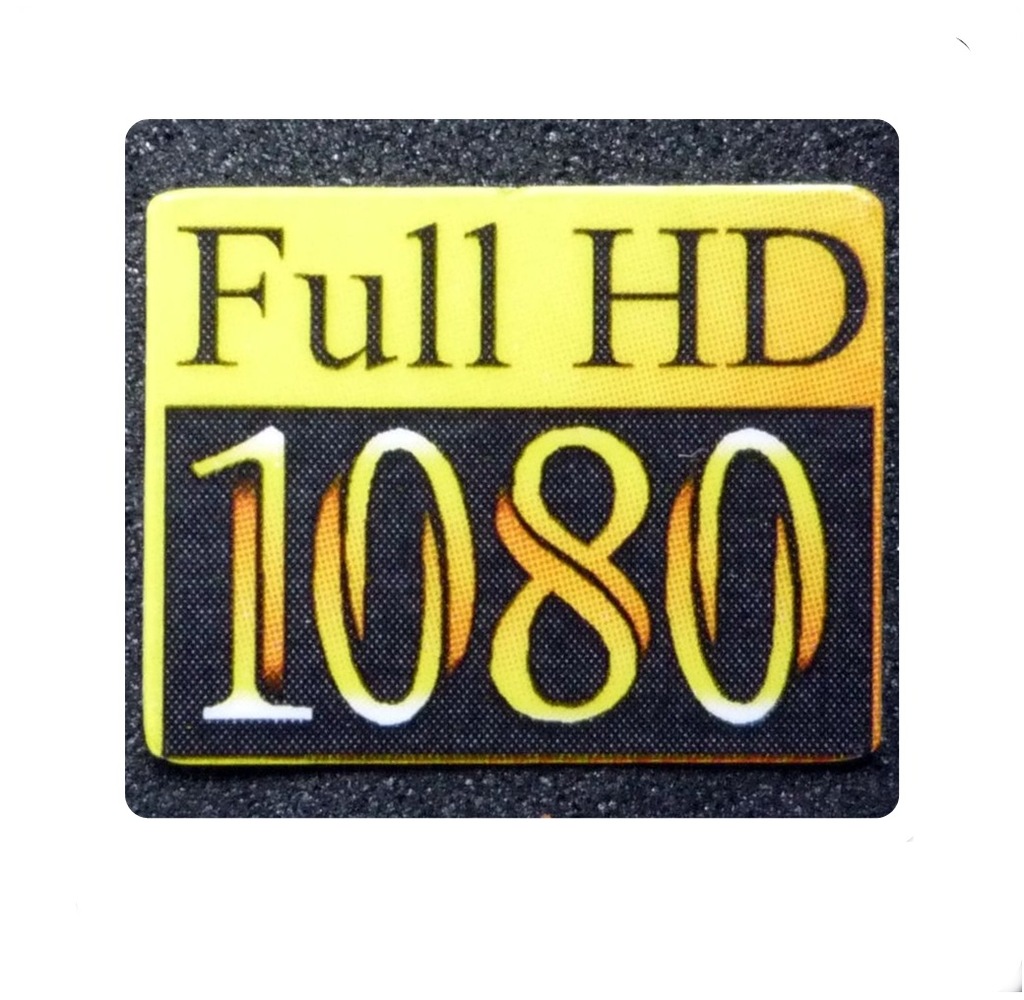 304 Naklejka Full HD 1080 19 x 15 mm