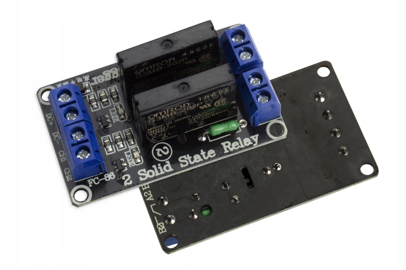 PRZEKAŹNIK PÓŁPRZEWODNIKOWY SSR ARDUINO 2 KANAŁY