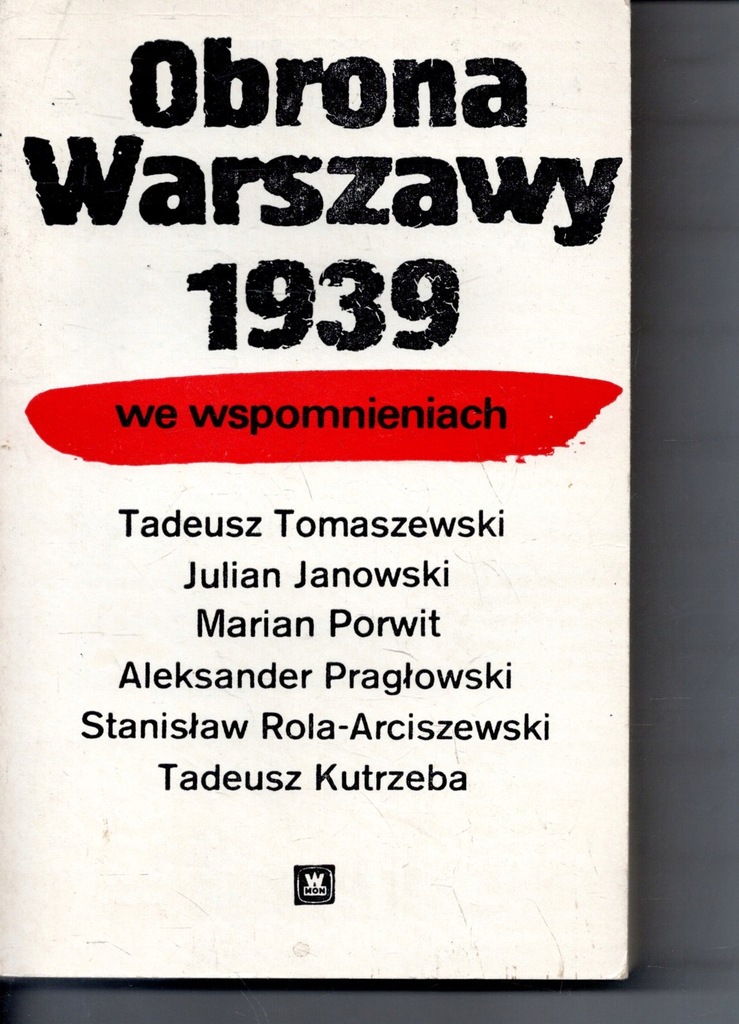 Obrona Warszawy 1939 Praca zbiorowa