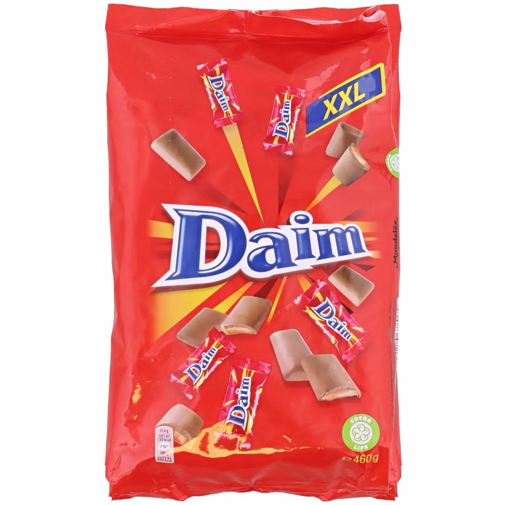 Cukierki DAIM XXL 460 g MINI DAIM HIT Czekoladki