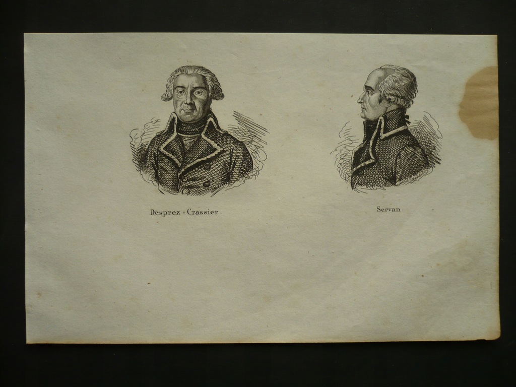 Napoleon Desprez i Servan, oryg. 1836