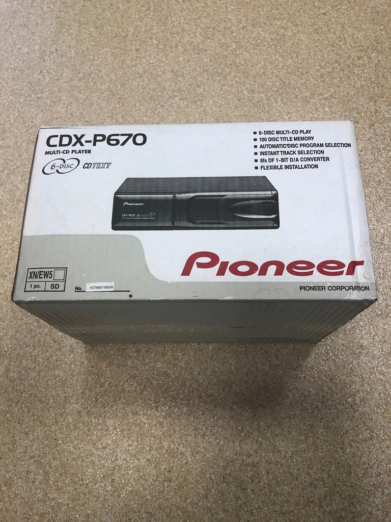 Zmieniarka Pioneer CDX-P670 FABRYCZNIE NOWA !!!