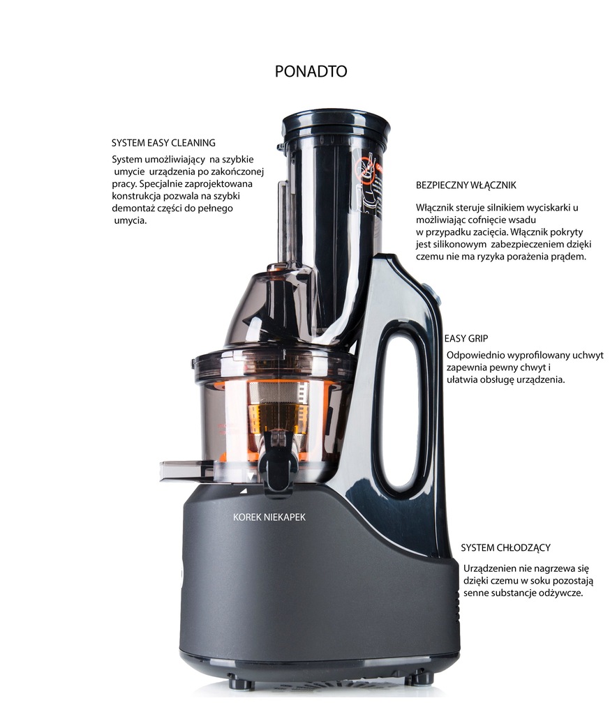 Allegro wyciskarka wolnoobrotowa