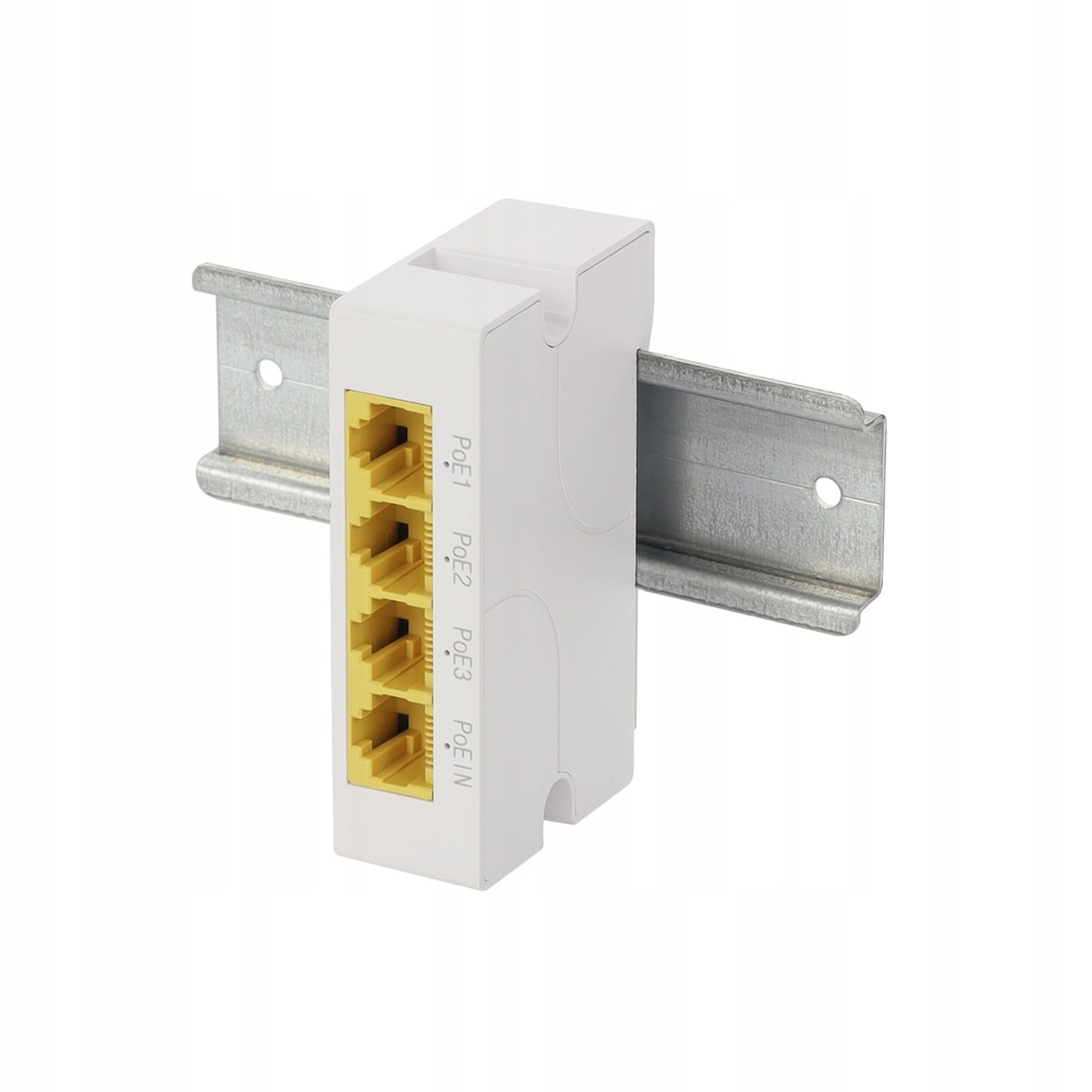 Extender 100 metrów Switch POE DIN-3 Gigabit EXT-POEG3DIN Pulsar SCP, OLP