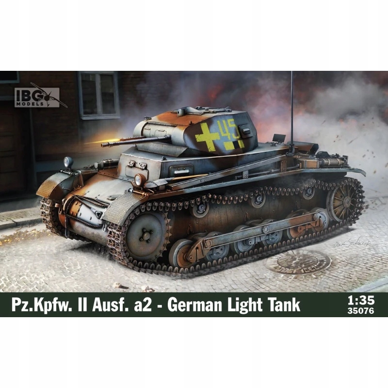 Model plastikowy Pz.Kpfw II Ausf. a2 niemiecki