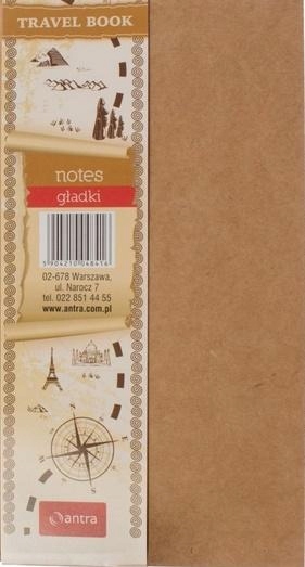 Wkład kalendarzowy - Podróżnik notes gładki