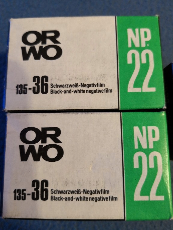 ORWO NP22 135-36 film