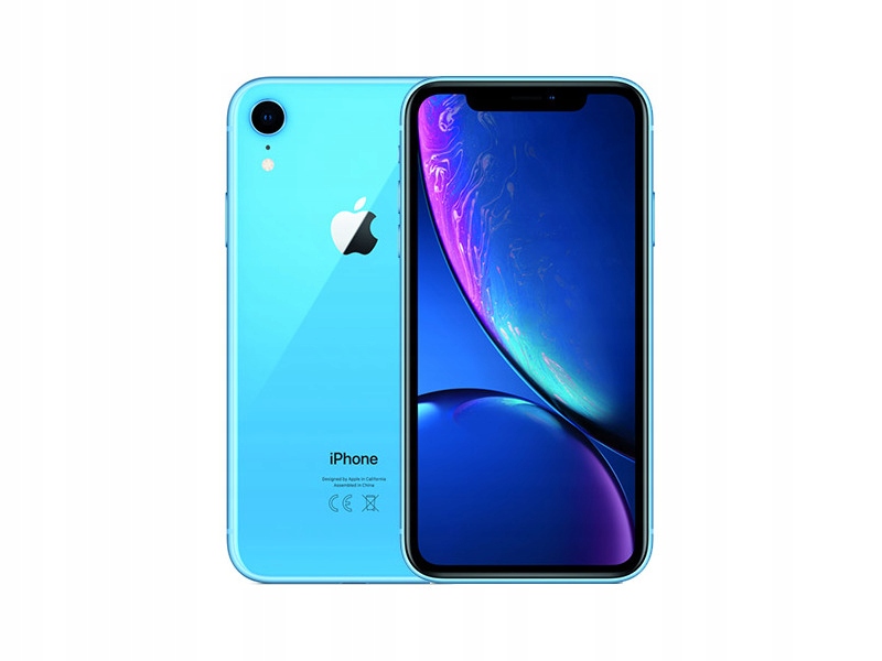 SMARTFON APPLE IPHONE XR BLUE 64/4 GB