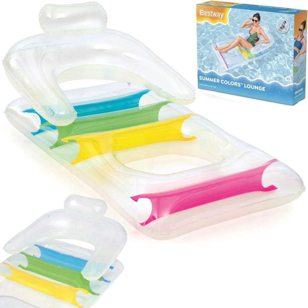 Bestway materac "Kool" z oparciem