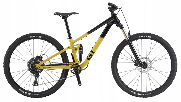 Rower górski GT ZASKAR FS 29 SPORT żółty 2024