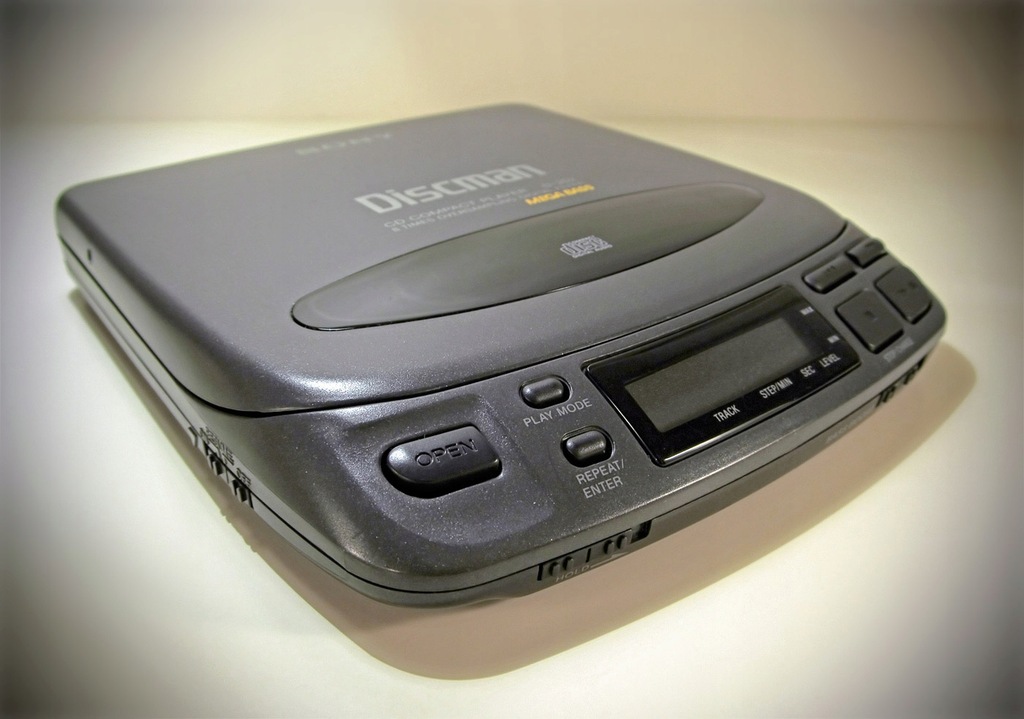 Discman Sony D-202 - KOMPLET - KLASYK