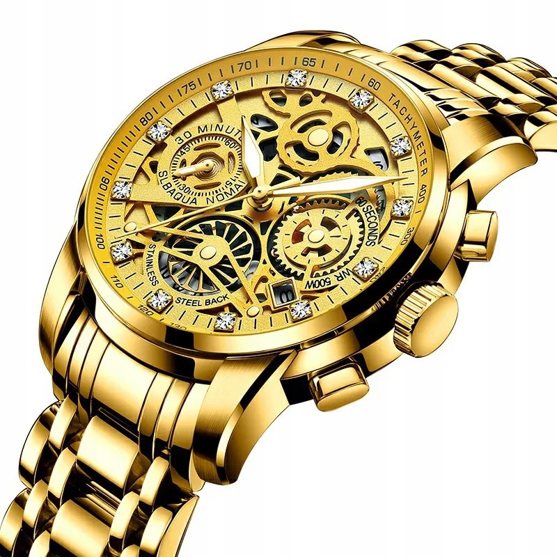 Sdotter Tourbillon Rotating Window Men’s Watches