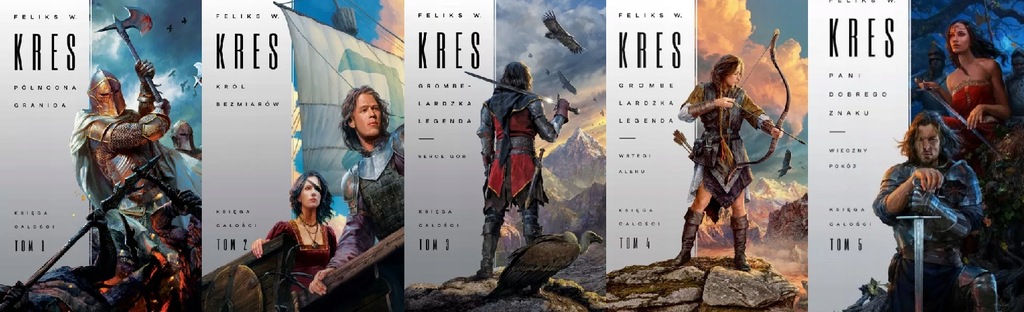 Księga Całości 1+2+3+4+5 Feliks W. Kres