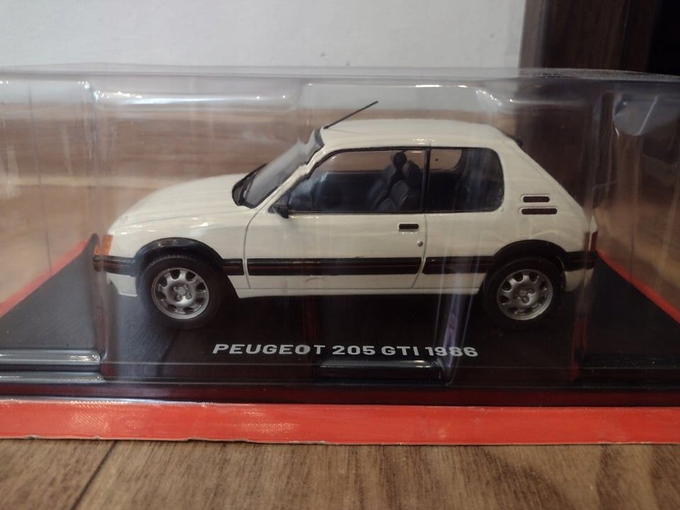 Hachette Kultowe Prl 1:24 Peugeot 205 GTI 1986
