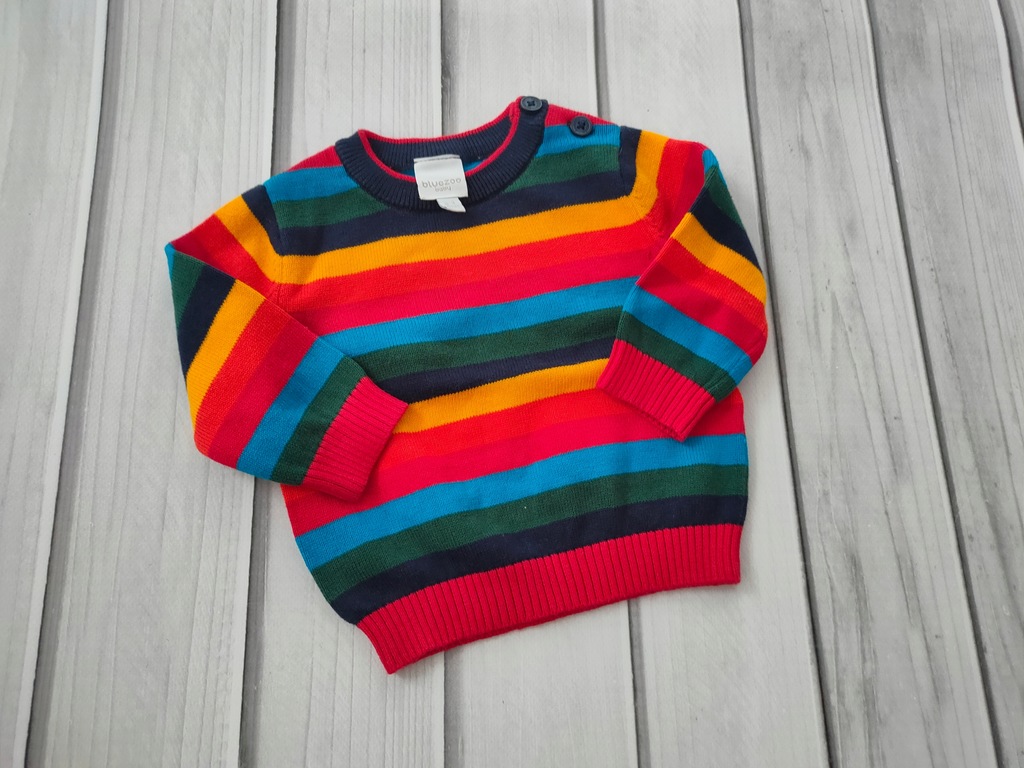 Blue Zoo Sweterek dla chłopca r. 62