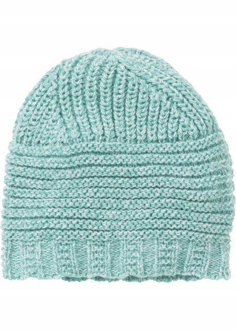 FB609 CZAPKA BEANIE / MELANŻ / DZIANINA / n-v