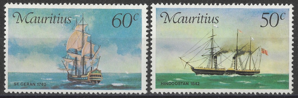 Mauritius - statek** (1976)