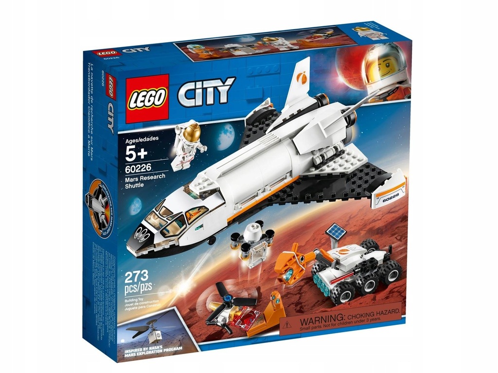 LEGO City 60226 Wyprawa badawcza na Marsa