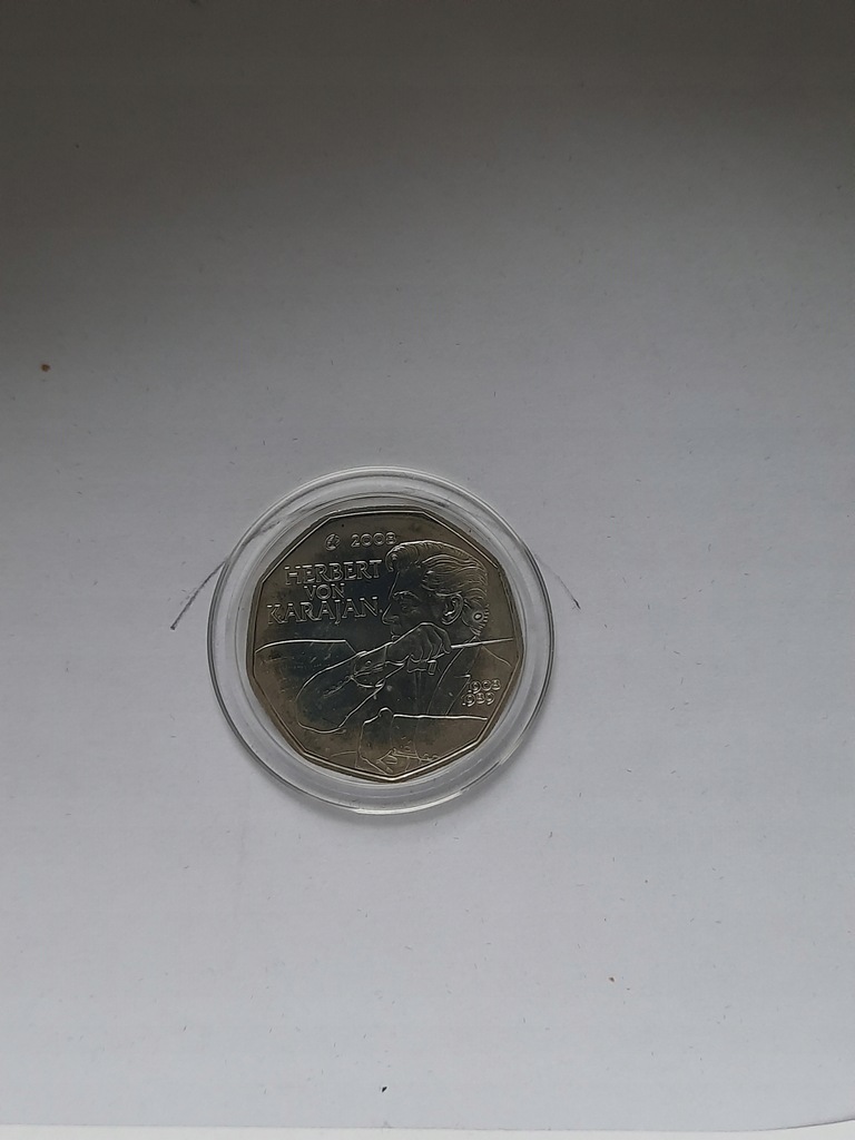 Austria 5 Euro 2008 Karajan