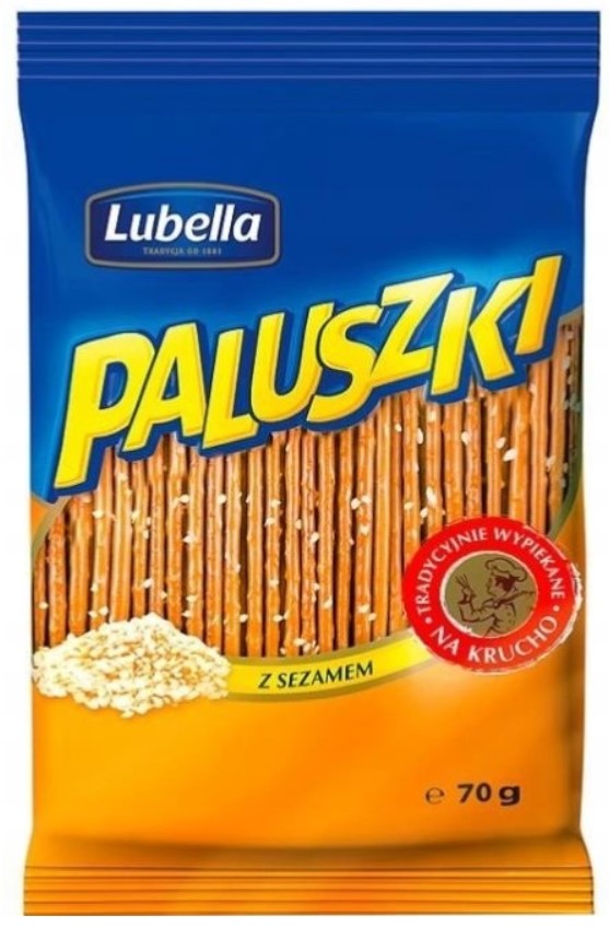 Paluszki Lubella z Sezamem 70g x 25szt