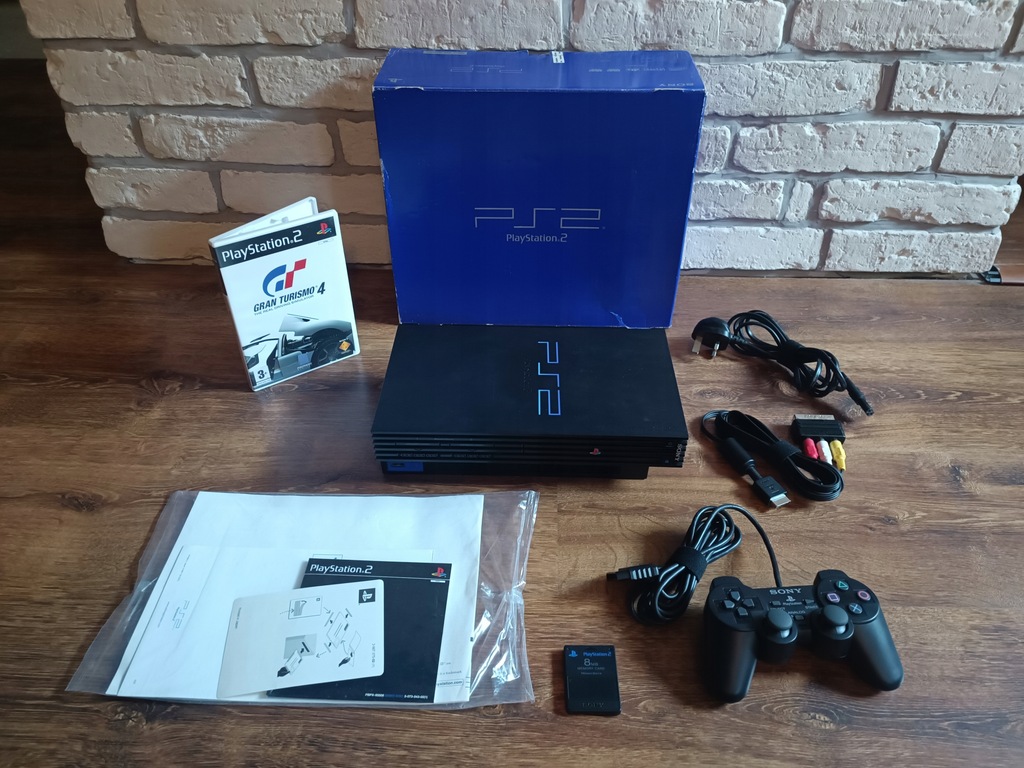 Konsola PS2 pudełko kompletna PlayStation 2 GRA GT